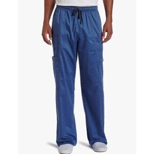 Dickies 81003 Men's Gen Flex Drawstring Cargo Scrub Pant Blue Fog